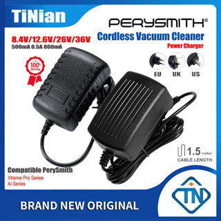 อะแดปเตอร์ชาร์จ 8.4V 12.6V 26V 36V 0.5A 800mA สําหรับเครื่องดูดฝุ่นไร้สาย PerySmith Xtreme Pro Series XP5 XP6 Smart Ai9 Cleaner XS20 V20 XS1