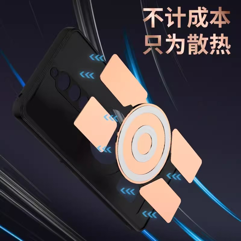 ใหม่ล่าสุด เคสอลูมิเนียมอัลลอย กระจายความร้อน สําหรับ ZTE Nubia RedMagic Red Magic 8 8S Pro Plus ราคา ถูกที่สุด ดีลบีเคเค แกลเลอรีภาพที่ 6