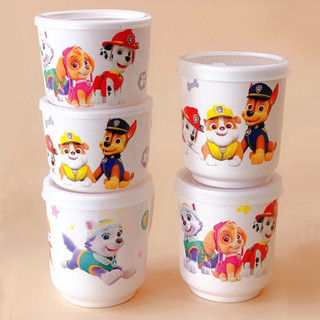 แก้วน้ำเด็กเมลานีน​ แบบมีหู​ มีฝาปิด ลายการ์ตูน​ ลายน่ารัก Paw Patrol(พาว แพทโทรล์)