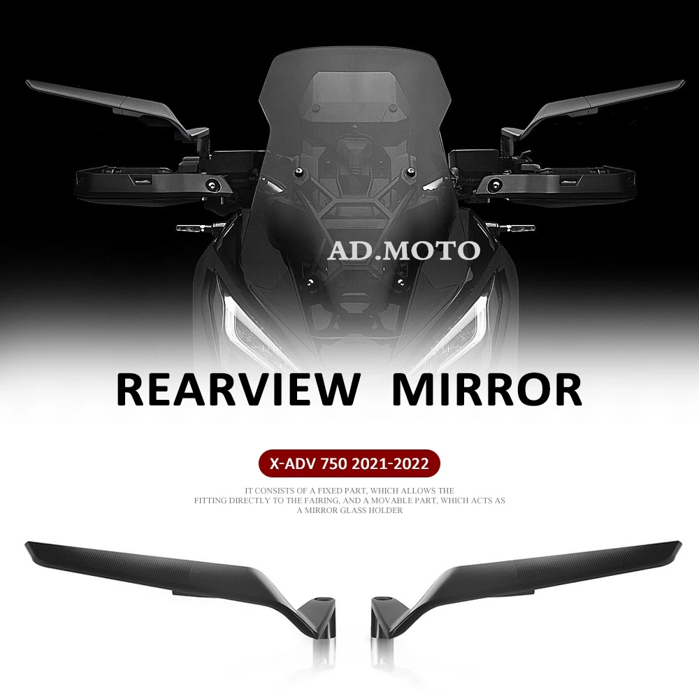 ใหม่ กระจกมองหลัง อุปกรณ์เสริม สําหรับรถจักรยานยนต์ Honda X-ADV750 X-ADV 750 XADV750 XADV 750 2021 2022