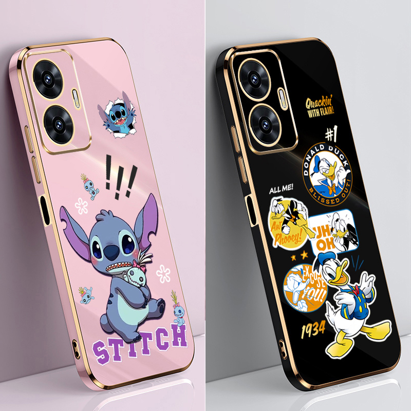 เคสโทรศัพท์มือถือ ซิลิโคน ลายเพ้นท์การ์ตูนอะนิเมะ แฟชั่น สําหรับ Realme C67 C55 C53 C51 C35 C33 C31 C30 C30S