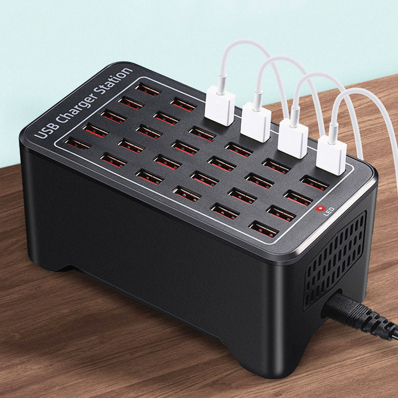 10 15 20 25 30 พอร์ต USB Charger 150W Universal Wall Desktop Fast Charging Station Dock สําหรับโทรศัพท์มือถืออะแดปเตอร์