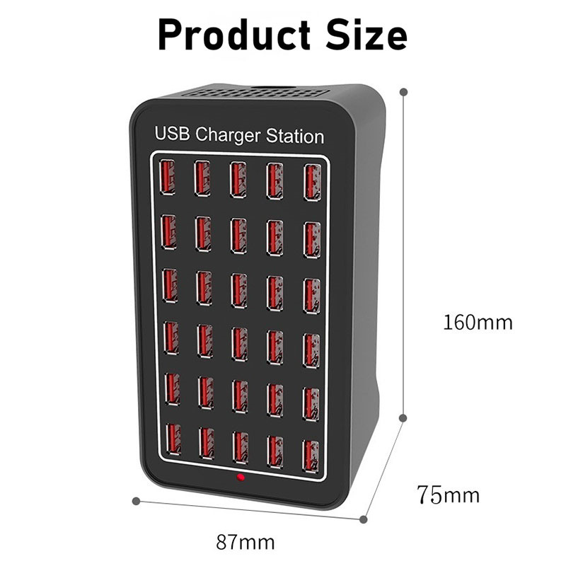 10 15 20 25 30 พอร์ต USB Charger 150W Universal Wall Desktop Fast Charging Station Dock สําหรับโทรศัพท์มือถืออะแดปเตอร์