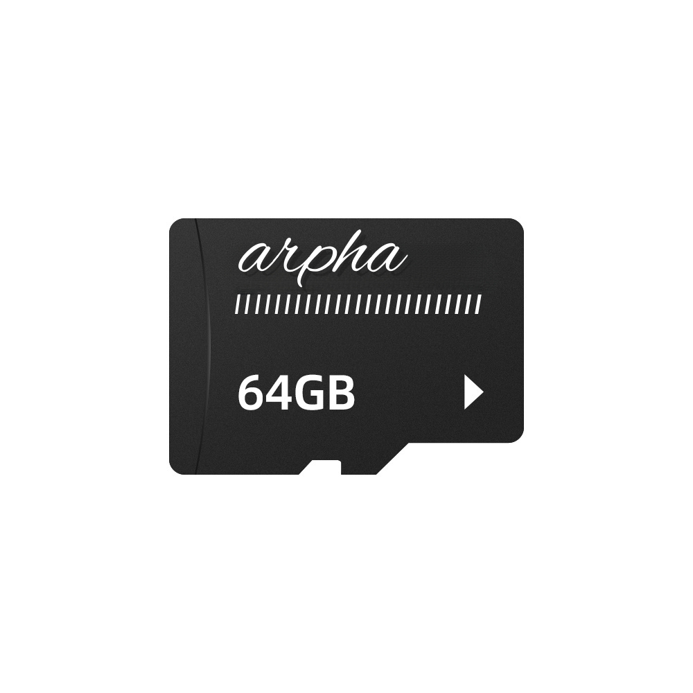 Arpha การ์ดหน่วยความจํา 64GB SD TF Micro SD Card Class 10 สําหรับกล้องวงจรปิด CCTV Dash Cam กล้องติดรถยนต์