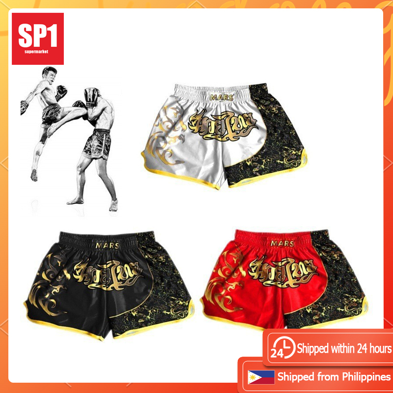 muay thai shorts กางเกงมวยไทย ขาสั้น เหมาะกับใส่ออกกําลังกาย สําหรับผู้ชาย และผู้หญิง กางเกงมวย fairtex