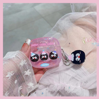 เคสหูฟัง กันลื่น กันน้ํา ลายการ์ตูนน่ารัก พร้อมสายโซ่คล้อง สําหรับ AirPods 1 2 Pro Pro 2 3