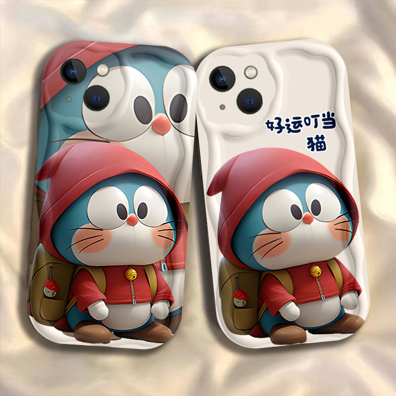 เคสซิลิโคนนิ่ม ลายการ์ตูนโดเรม่อน สําหรับ Iphone 11 12 13 14 15 Pro Max IPX Xr Xs Max 7 8 6s Plus