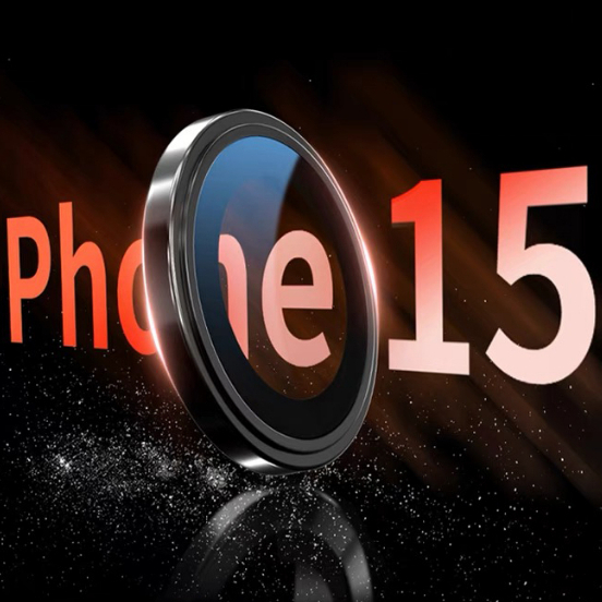 ฟิล์มกันรอยเลนส์กล้อง วัสดุโลหะ สําหรับ iphone 15 pro max
