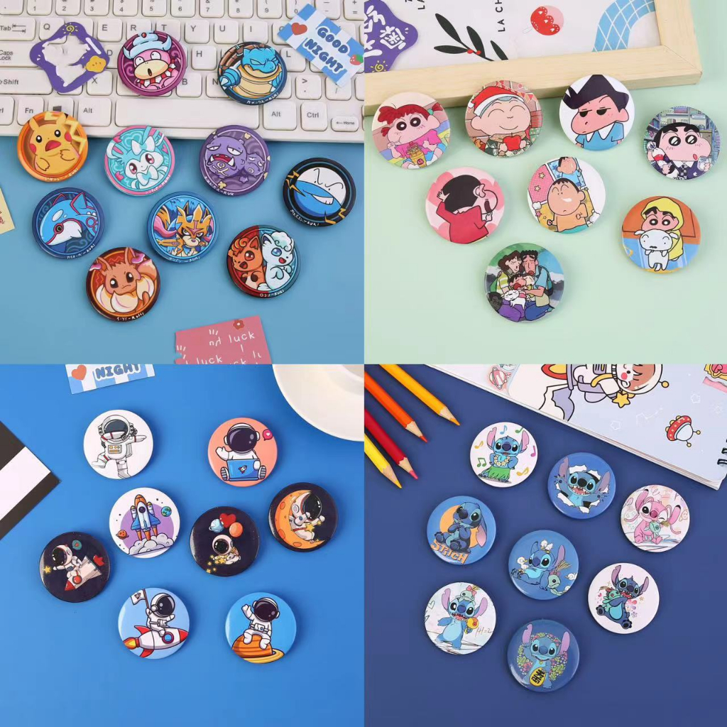 เข็มกลัด ลายการ์ตูนโปเกม่อนน่ารัก แบบสร้างสรรค์ สําหรับห้อยตกแต่งบาร์