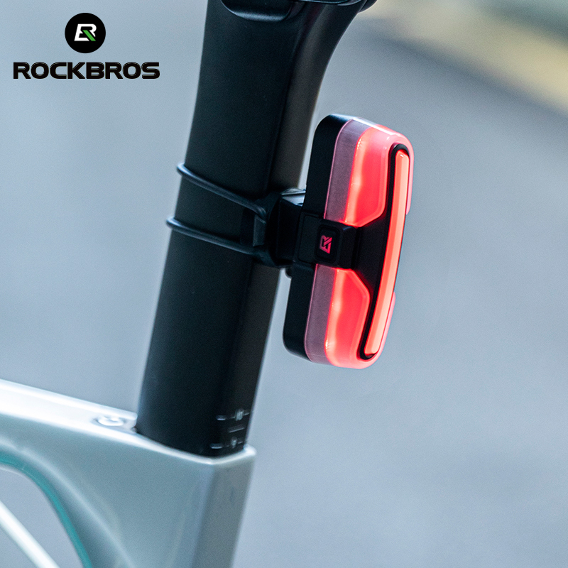 ROCKBROS ไฟท้ายจักรยาน IPX6 กันน้ํา