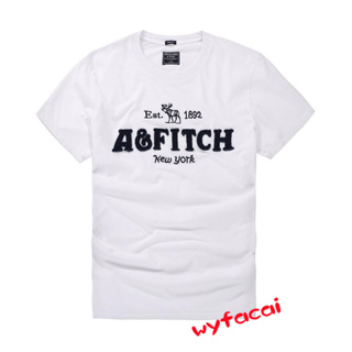 เสื้อยืด ลาย Abercrombie &amp; Fitch สําหรับผู้ชาย