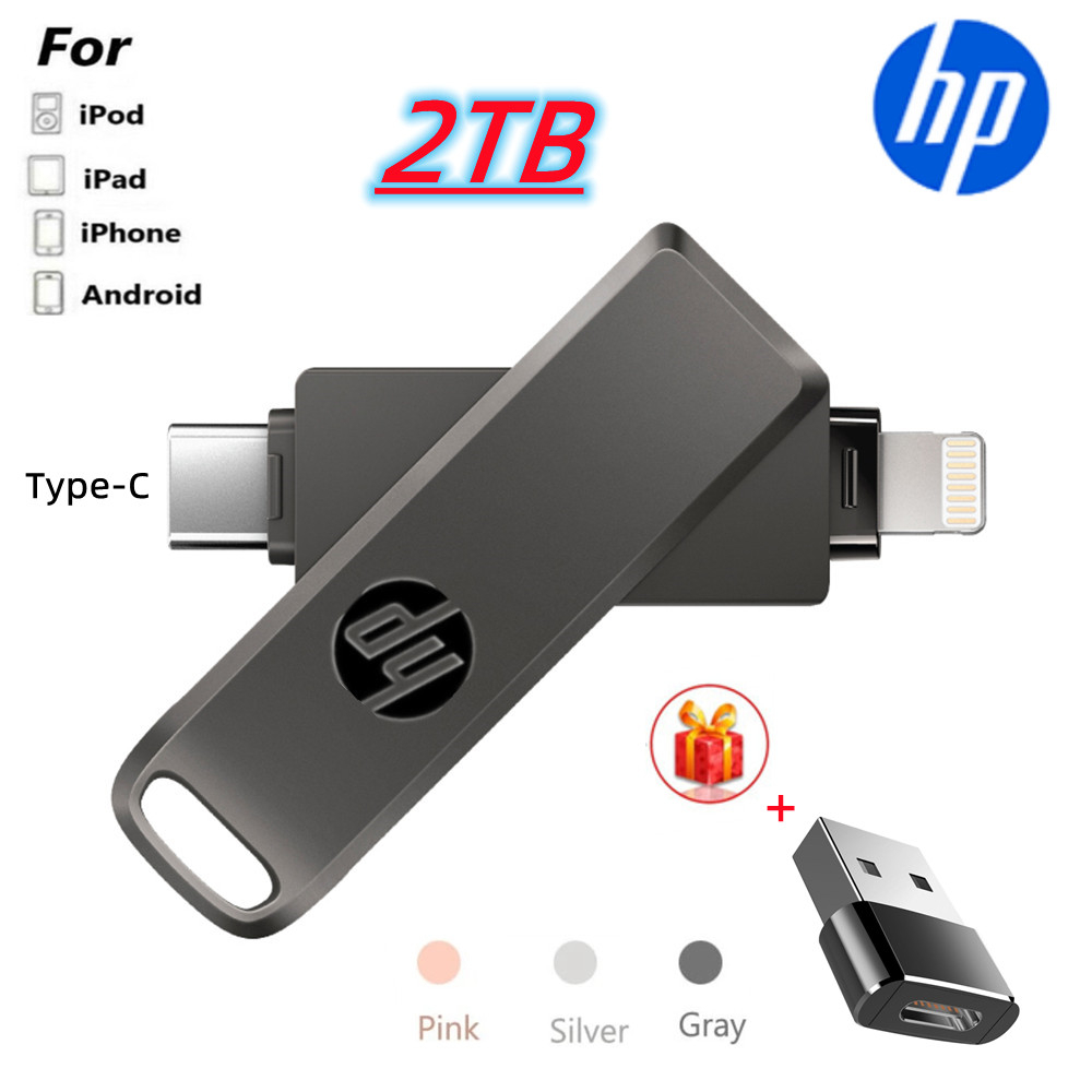 2tb ใหม่ iXpand แฟลชไดรฟ์ Luxe 64GB/128GB/256GB/512GB/1TB Type C ถึง Lig/hti/ng Iph/one Android แฟลช