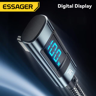 Essager สายชาร์จ Usb Type C 7A 100W ชาร์จเร็ว สําหรับ huawei OV