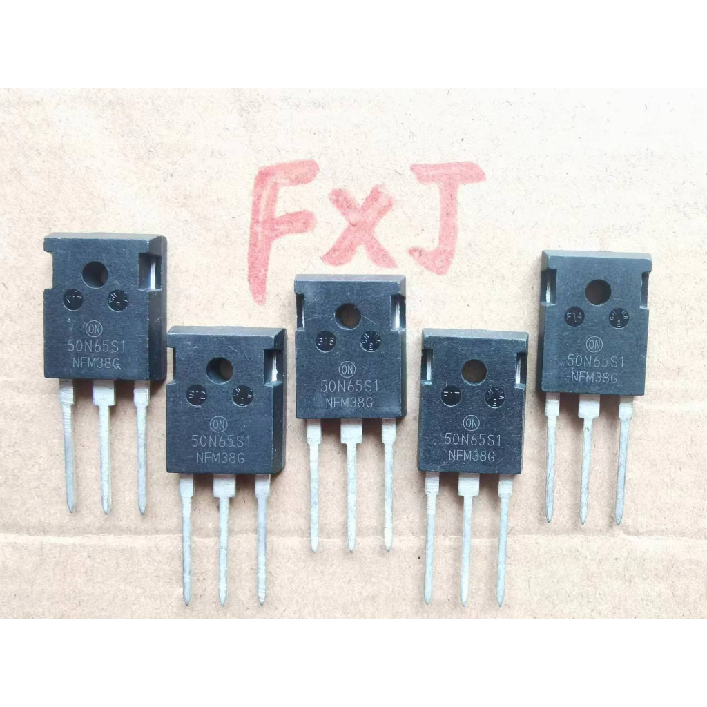 ((5 ชิ้น) 50N65S1 NGTB50N65S1 TO-247 Field Effect Tube 650V 50A