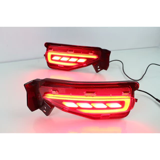 ไฟตัดหมอกท้าย LED สําหรับ Toyota Fortuner 2015-2023 ไฟเบรกท้าย LED สะท้อนแสง สําหรับ Toyota Fortuner SW4 2015 2016 2017 2018 2019 2020 2021 2022 2023