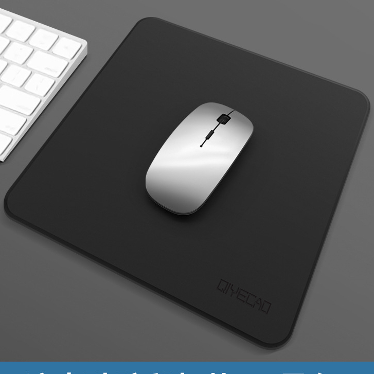 Liquid Feel Leather Mouse Pad Office Desk Mat Odor Free Wrist Support