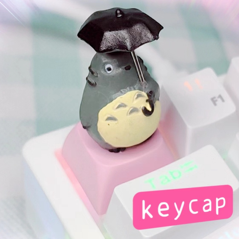 ปุ่มกดคีย์บอร์ด ลาย My Neighbor Totoro น่ารัก สําหรับคีย์บอร์ด Mechanical จํานวน 1 ชิ้น