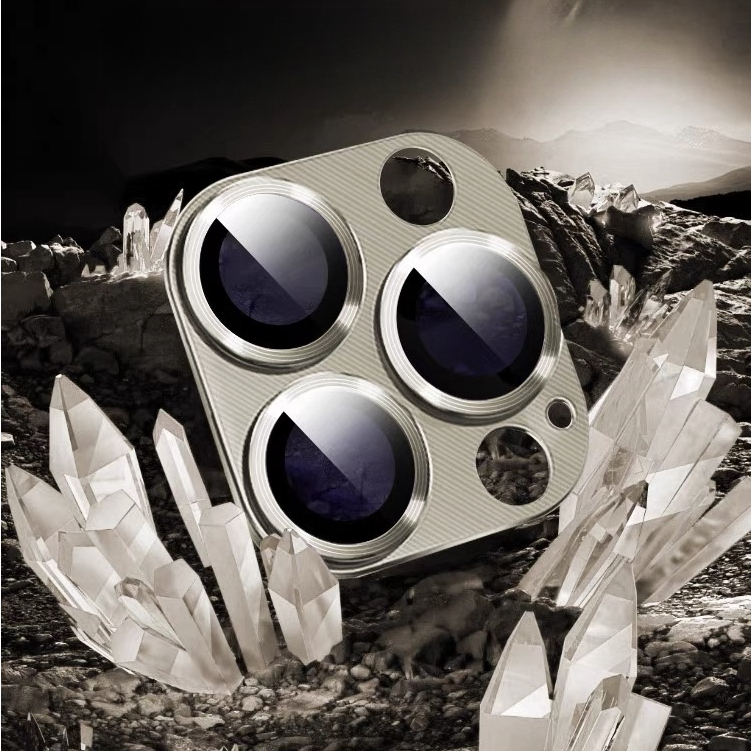 ใหม่ ฟิล์มกันรอยเลนส์กล้องโทรศัพท์มือถือ สีเทา สําหรับ compatible for iPhone 15 pro max 15 plus