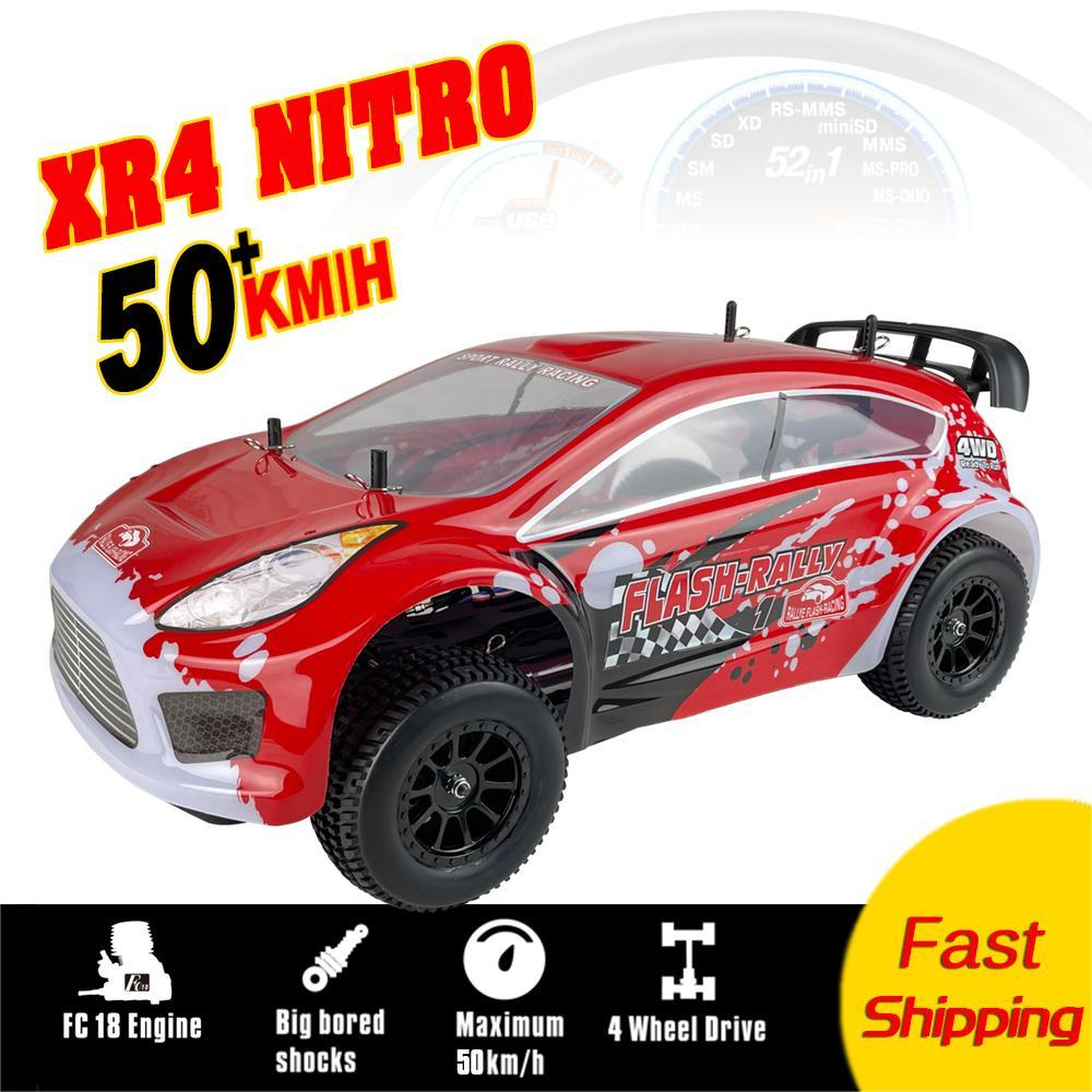 VRX Racing Engine Braking 1/10 Scale Nitro Powered 4WD Rally RTR RH1029/ RH1030 ระดับกันน้ํา