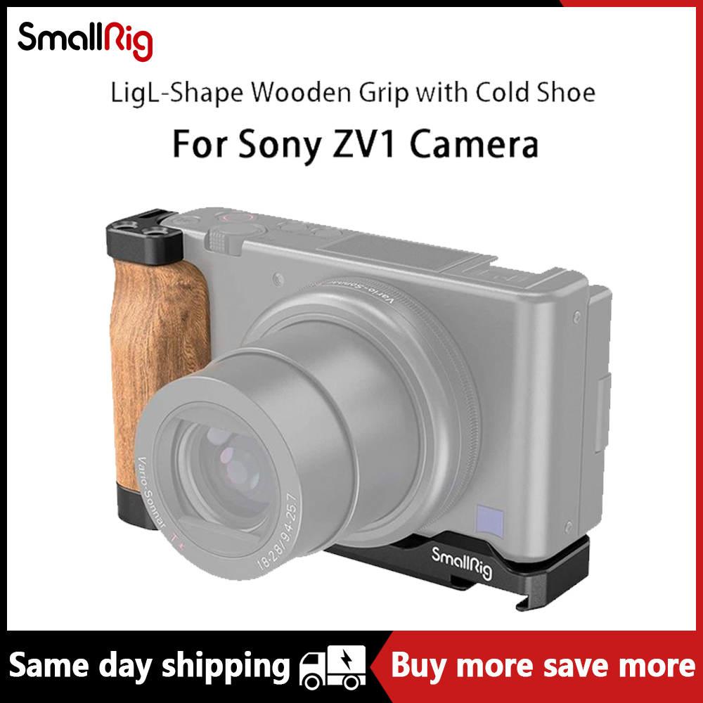 SmallRig สําหรับ ZV1 กล้อง Vlog Rig L-Shape ไม้จับรองเท้าเย็นสําหรับ Sony ZV1 กล้อง Vlogging อุปกรณ์