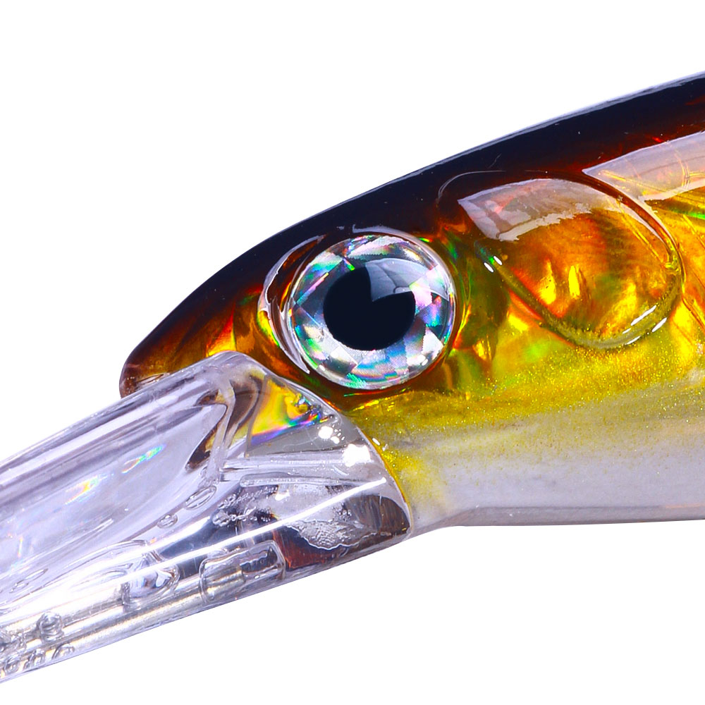 Hengjia เหยื่อตกปลาพลาสติกแข็ง 30 กรัม 45 กรัม 1 ชิ้น - รูปที่ 5