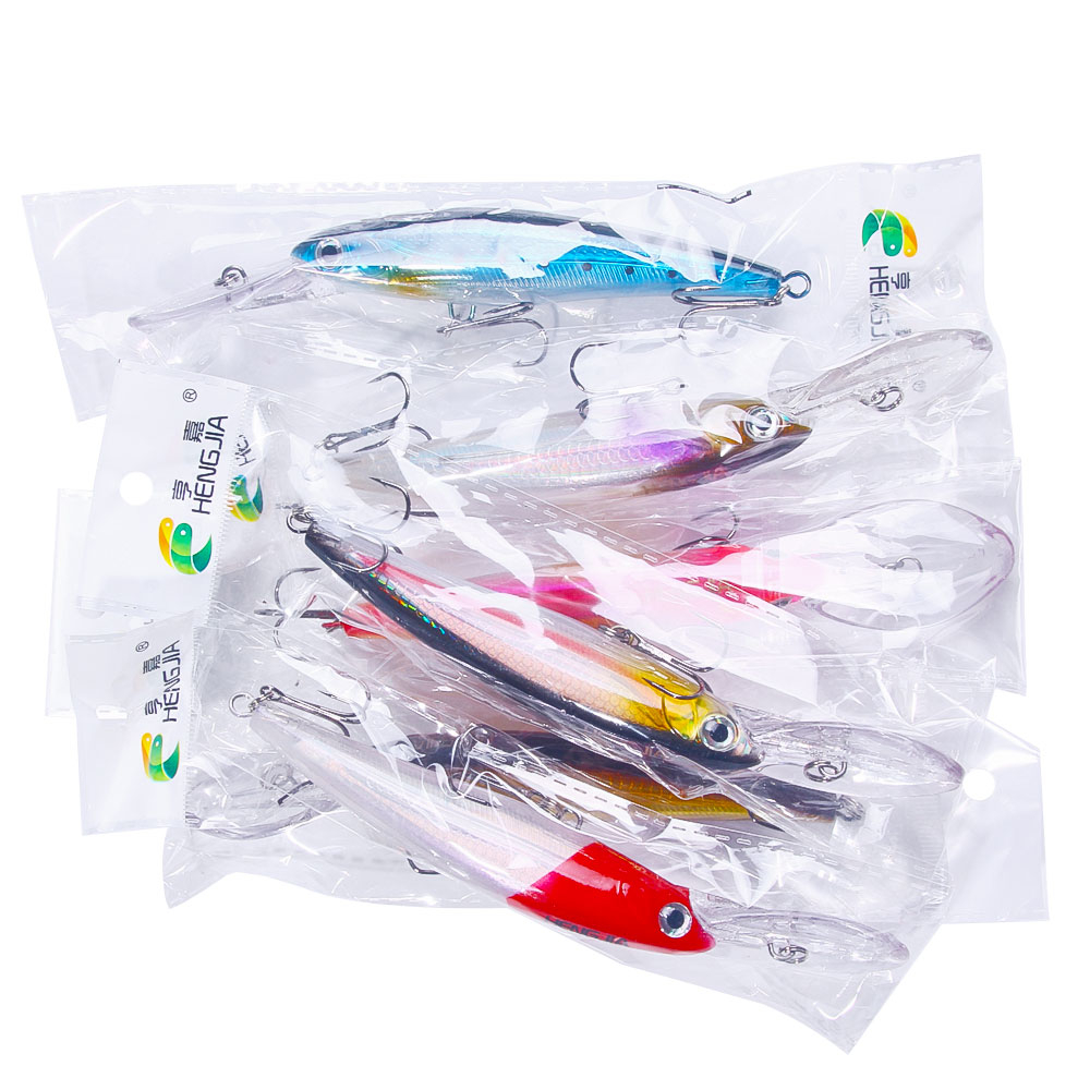 Hengjia เหยื่อตกปลาพลาสติกแข็ง 30 กรัม 45 กรัม 1 ชิ้น - รูปที่ 7