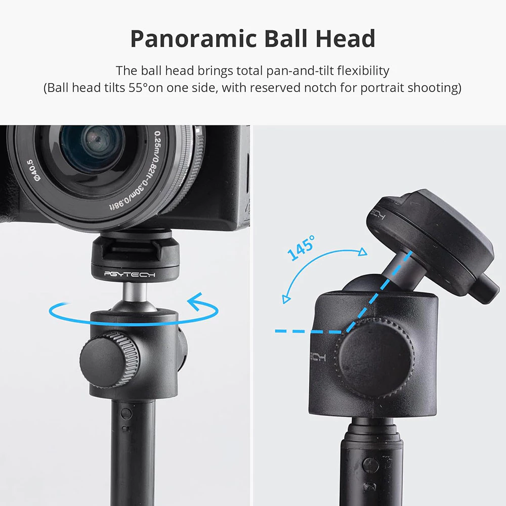 【ร้านค้าอย่างเป็นทางการ】PGYTECH CapLock ไม้เซลฟี่สติกทริปอ็อปสำหรับ DJI POCKET 3 สมาร์ทโฟน/กล้องมิเรอร์เลสกล้องแอคชั่น ขาตั้งขยาย thumbnail 4