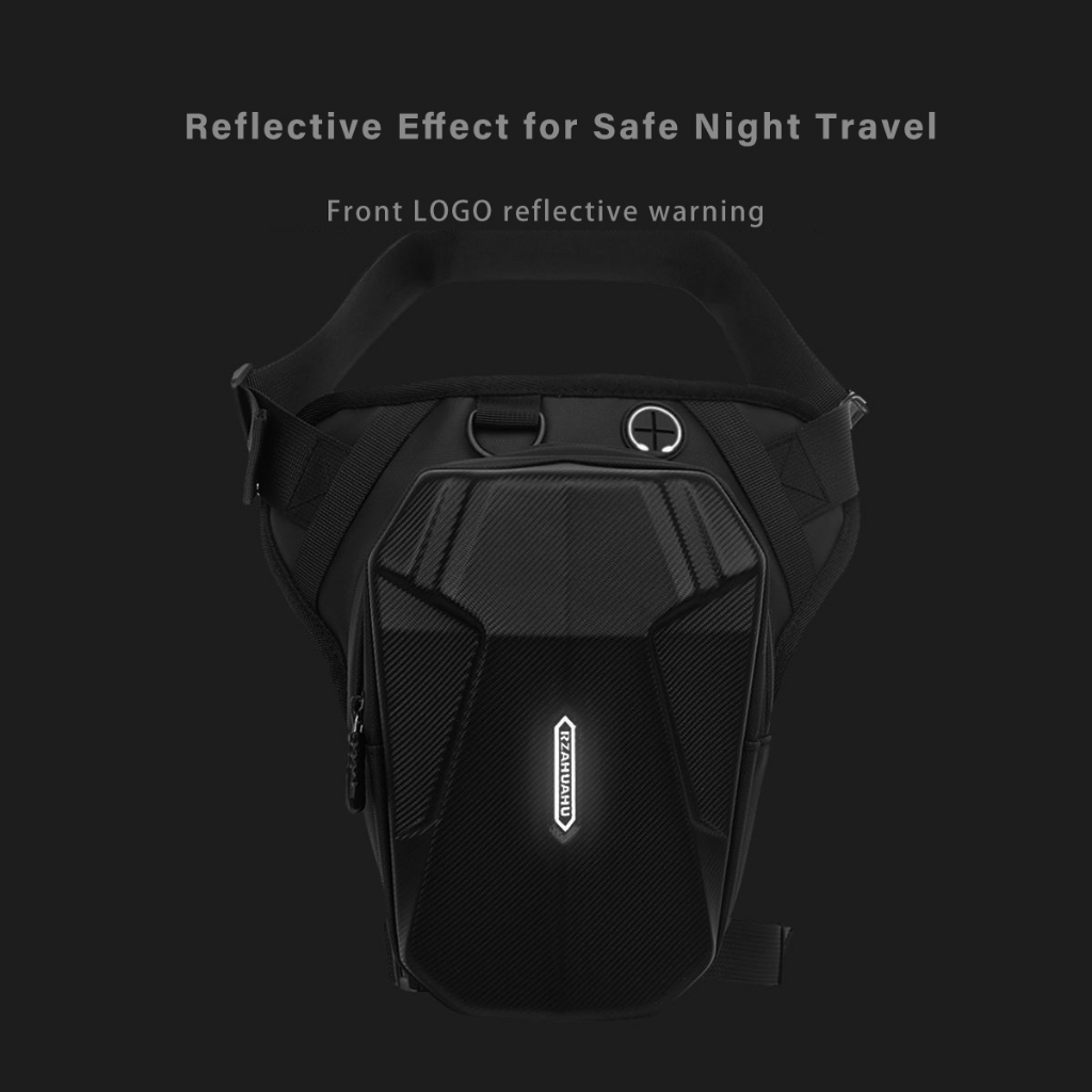 Motowolf Men Motorcycle Bag EVA Hard Shell Motorcycle Leg Side Bag Male Phone เอว Pack Drop Leg Bag Pack Belt Bum Bags