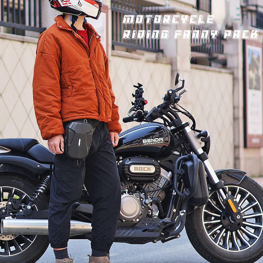 Motowolf Men Motorcycle Bag EVA Hard Shell Motorcycle Leg Side Bag Male Phone เอว Pack Drop Leg Bag Pack Belt Bum Bags