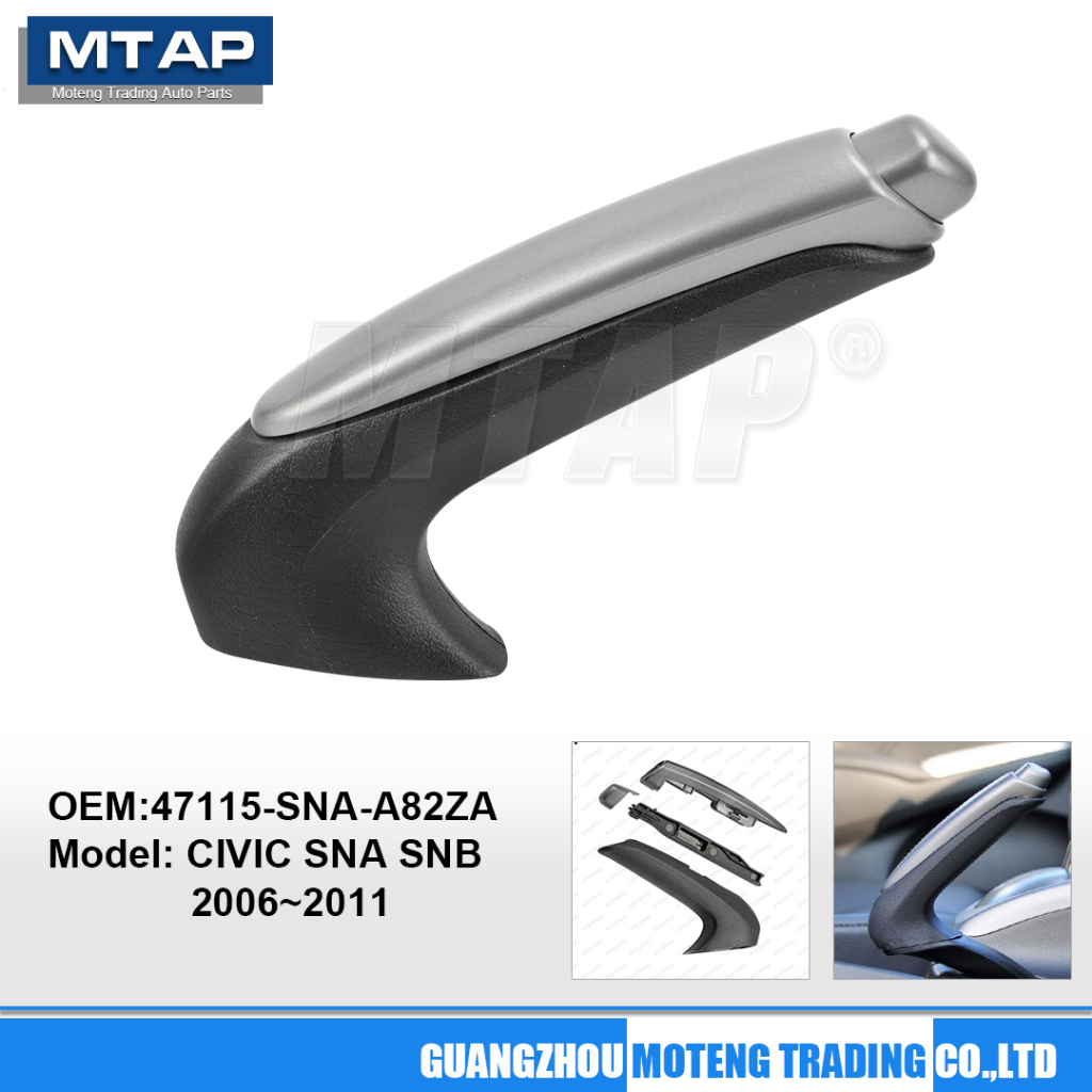 Mtap คุณภาพสูงที่จอดรถเบรค Knob Grip Handle สําหรับ HONDA CIVIC FA FD 2006 ~ 2011 เบรคมือป้องกัน Stick