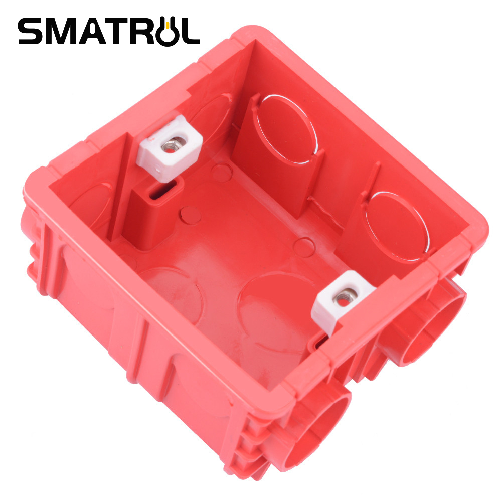 Smatrul อุปกรณ์เสริมกล่องเทปคาสเซ็ตสีแดง 86 แบบปรับได้
