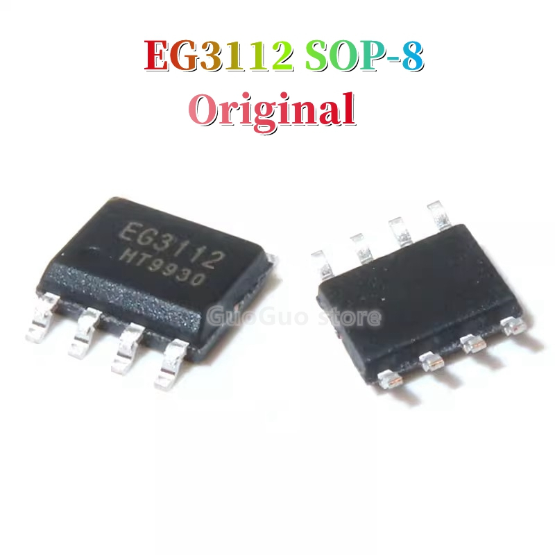 3112 SOP-8 5 ชิ้น EG3112 SOP8 ไดร์เวอร์ประตู SMD IC ใหม่ pxb8