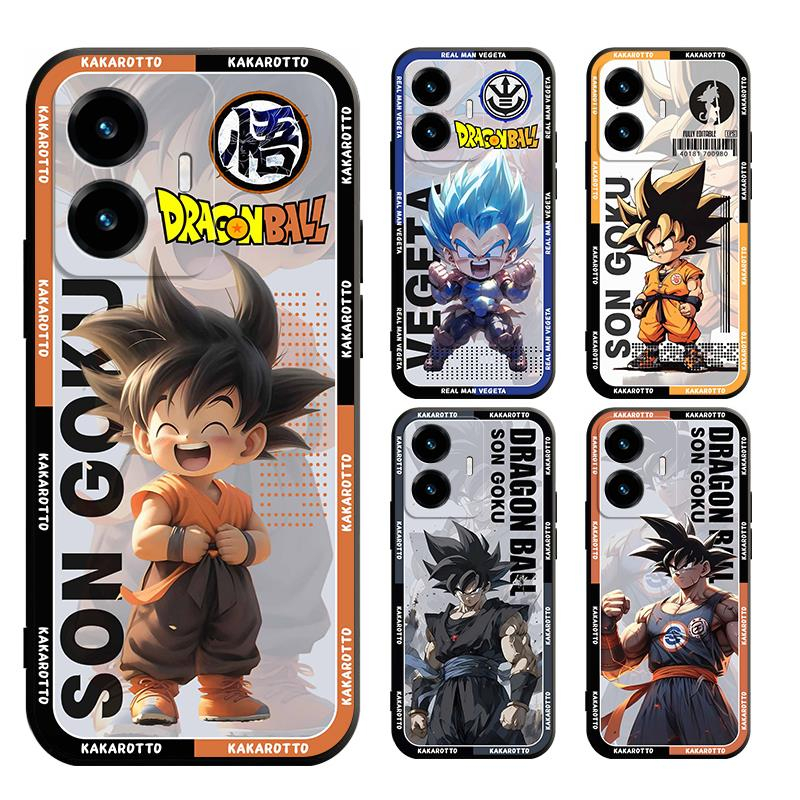 เคส VIVO V29 V29E V23 V23E V21 V21E V2021 V2040 V2025 V20 SE V2020 V2022 V2023 V2250 Y73 2021 5G V19 PRO โทรศัพท์มือถือ ลายการ์ตูนดราก้อนบอล สําหรับ