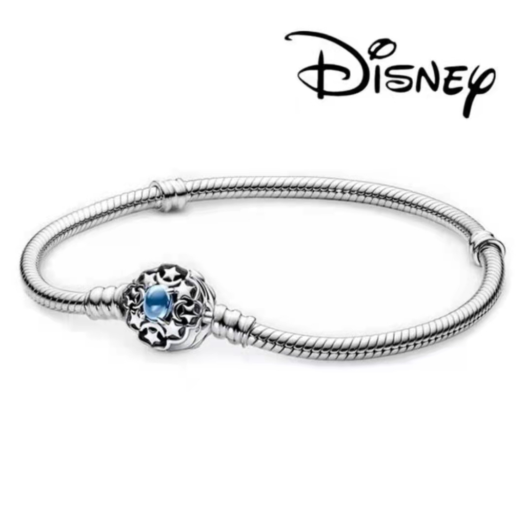 Disney s925 สร้อยข้อมือเงิน/2023 สร้อยข้อมือผู้หญิงคลาสสิกแฟชั่นใหม่