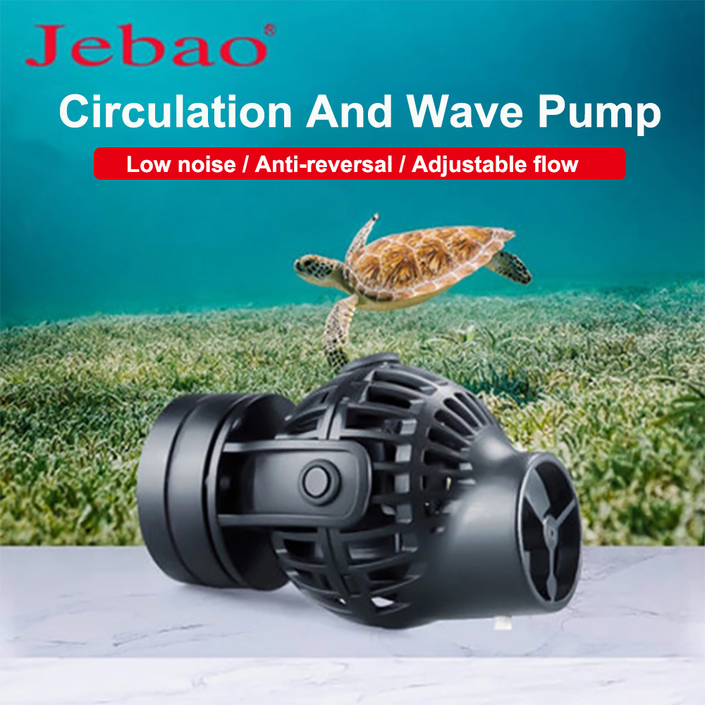 Jebao เครื่องปั๊มคลื่นตู้ปลา CWP3000 6000 9000 เสียงเบา ปรับทิศทางการไหลได้ สําหรับตู้ปลา