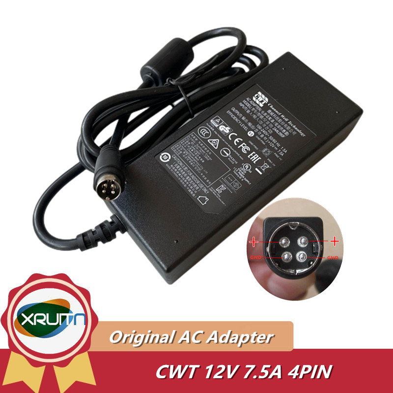 ใหม่ของแท้ CWT 90W 2AAL090F AC Adapter Charger สําหรับ SYNOLOGY DS416 DS415PLAY DS218PLAY DS718 แหล่