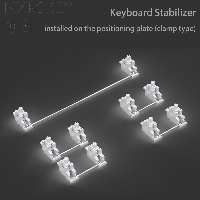 -LW- Jkdk Customing Mechanical Keyboard Stabilizer Keycap Locator Switch ติดตั้งบนแผ่นตําแหน่ง (แบบหนีบ)