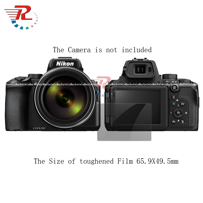 Nikon P1000 กระจกนิรภัยป้องกันหน้าจอสําหรับ Nikon P1000 P950 P900S P900