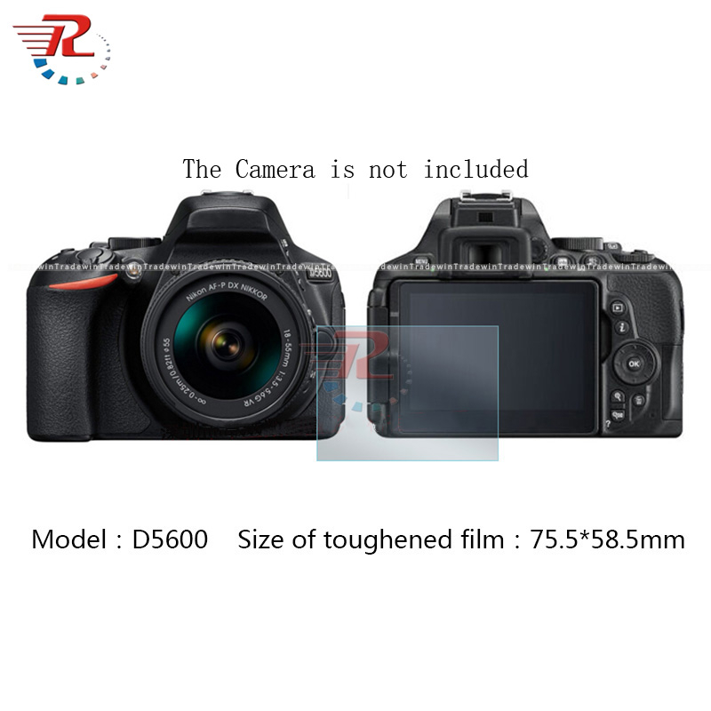 Nikon D5600 D5500 D5300 D5200 D5100 กระจกนิรภัยป้องกันหน้าจอสําหรับ Nikon D5600 D5500 D5300 D5200 D5