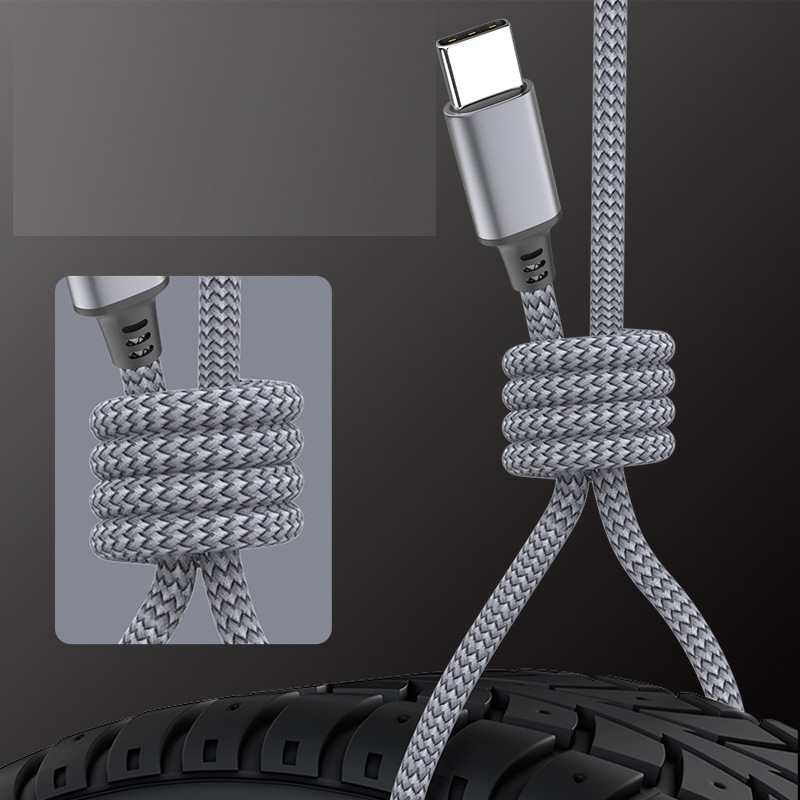 【 C to C 60W / 8 5 3 เมตร 】Type C to Type C สายชาร์จ USB Type-C to Type-C สําหรับโทรศัพท์ Android เปีย แล็ปท็อป - รูปที่ 2