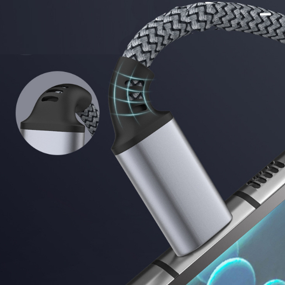 【 C to C 60W / 8 5 3 เมตร 】Type C to Type C สายชาร์จ USB Type-C to Type-C สําหรับโทรศัพท์ Android เปีย แล็ปท็อป - รูปที่ 4