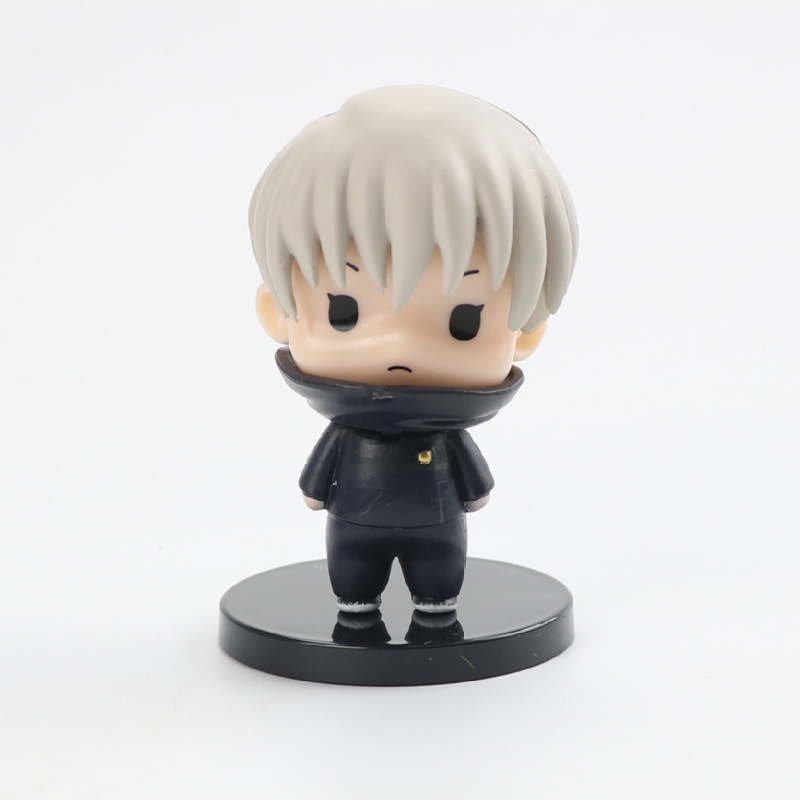 โมเดลฟิกเกอร์ PVC อนิเมะ Jujutsu Kaisen Itadori Yuji Gojo Satoru Fushiguro Megumi Inumaki Toge Nobara Panda Q Version ขนาด 7-8 ซม. ของเล่นสําหรับเด็ก 8 ชิ้น ต่อชุด - รูปที่ 4