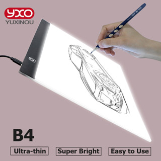 B4 กระดานวาดภาพ ภาพวาดปักเพชร  แหล่งจ่ายไฟ USB แบบหรี่แสงได้…