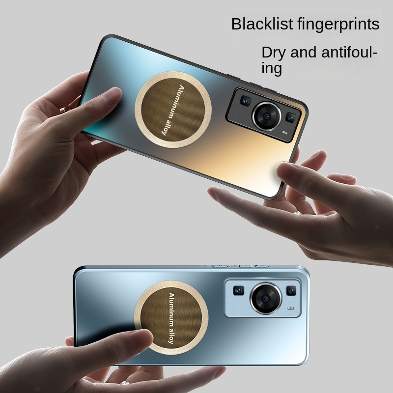 เคสมือถือ แบบแข็ง เนื้อแมตต์ แม่เหล็ก สําหรับ Huawei P60 P50 P40 P30 Pro Huawei P60Pro P50