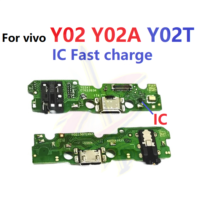 แพรตูดชาร์จ ตูดชาร์จ (Charging board) สายชาร์จ สําหรับ vivo Y02 Y02A Y02T V2234 V2254 V2252