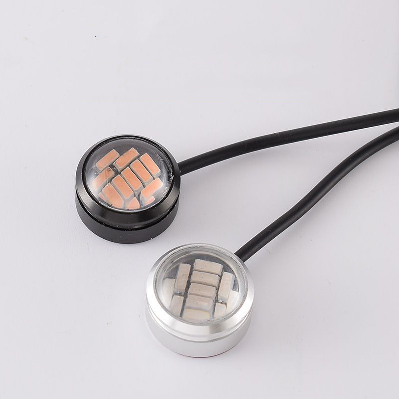 ไฟถอยหลัง led 12v 24v 12 ดวง พลังงานสูง มีกาวในตัว สําหรับรถยนต์ รถบรรทุก