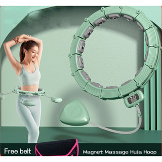GYM sport【ready stock】สมาร์ทนับฮูลาฮูป ฮูลาฮูป อุปกรณ์ลดไขมั…
