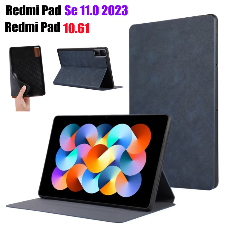 Redmi Pad Case 10.61inch 2022 PC Hard Shell Shockproof Leather Case for Redmi Pad SE 2023 11inch Cas