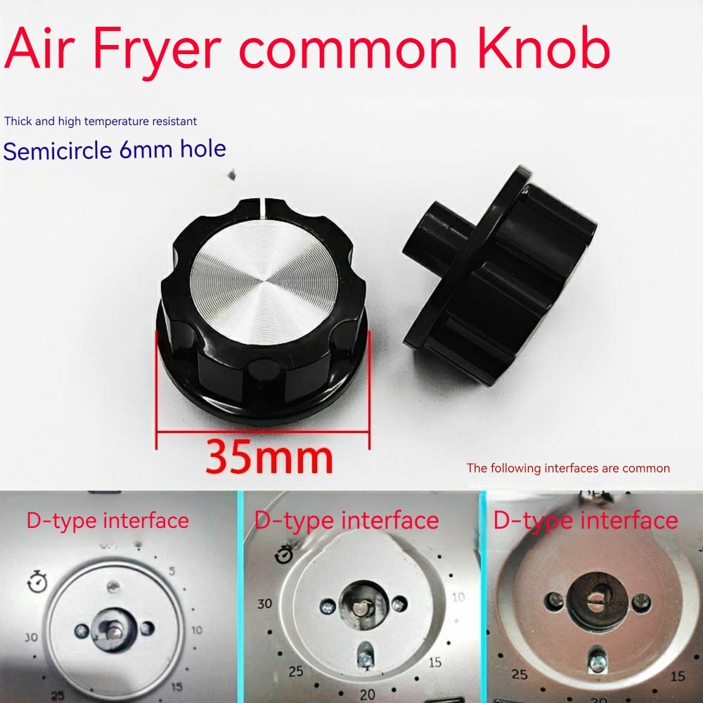 [สินค้าพร้อมสต็อก] Jiuyang Accessories เตาอบไฟฟ้า Air Fryer KL50-G3 Timer Switch Knob Button D Type