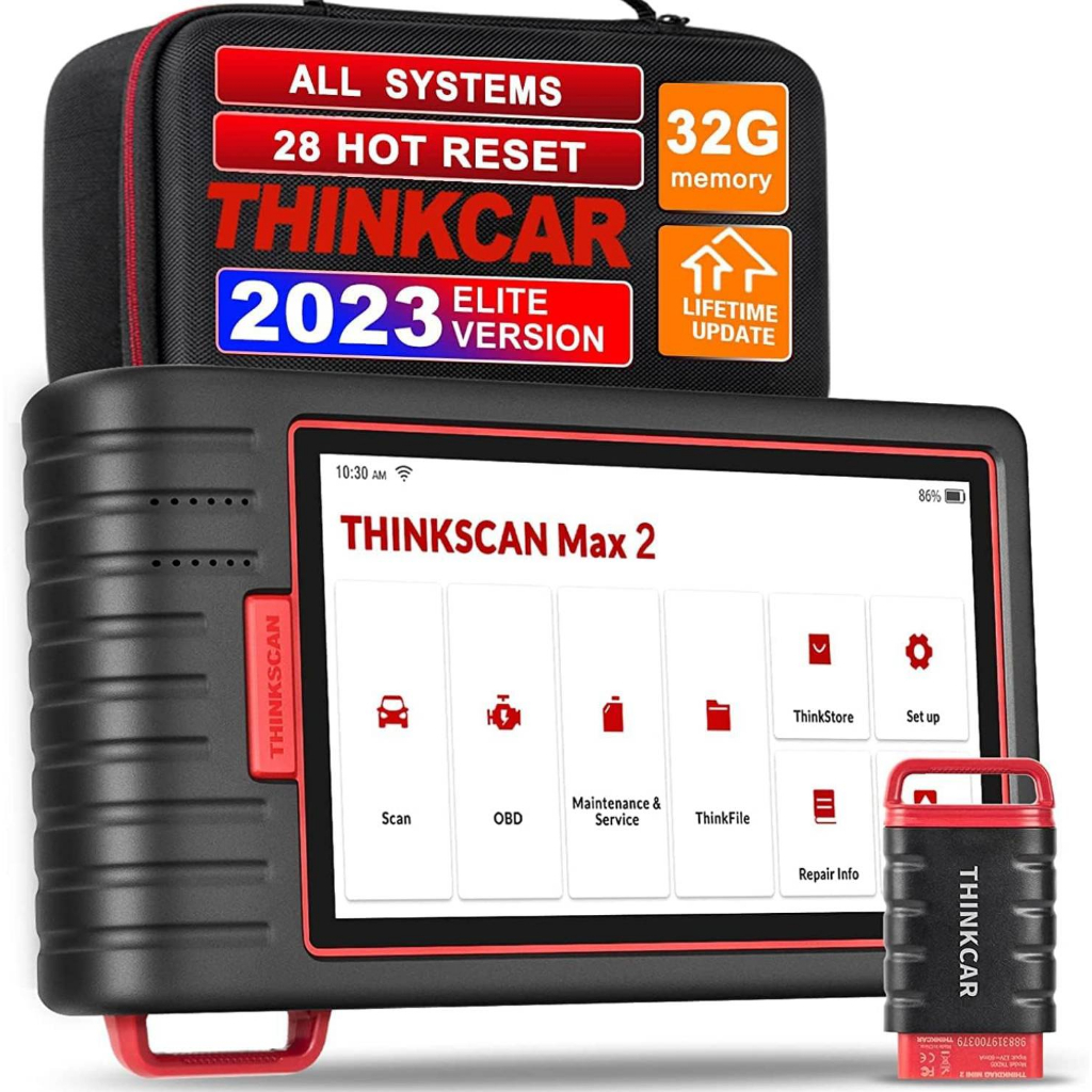 2023 newest thinkcar Thinkscan Max Max2 OBD2 Scanner Professional Full System OBD2 Diagnostic Tool Car Scanner ECU Coding OBD